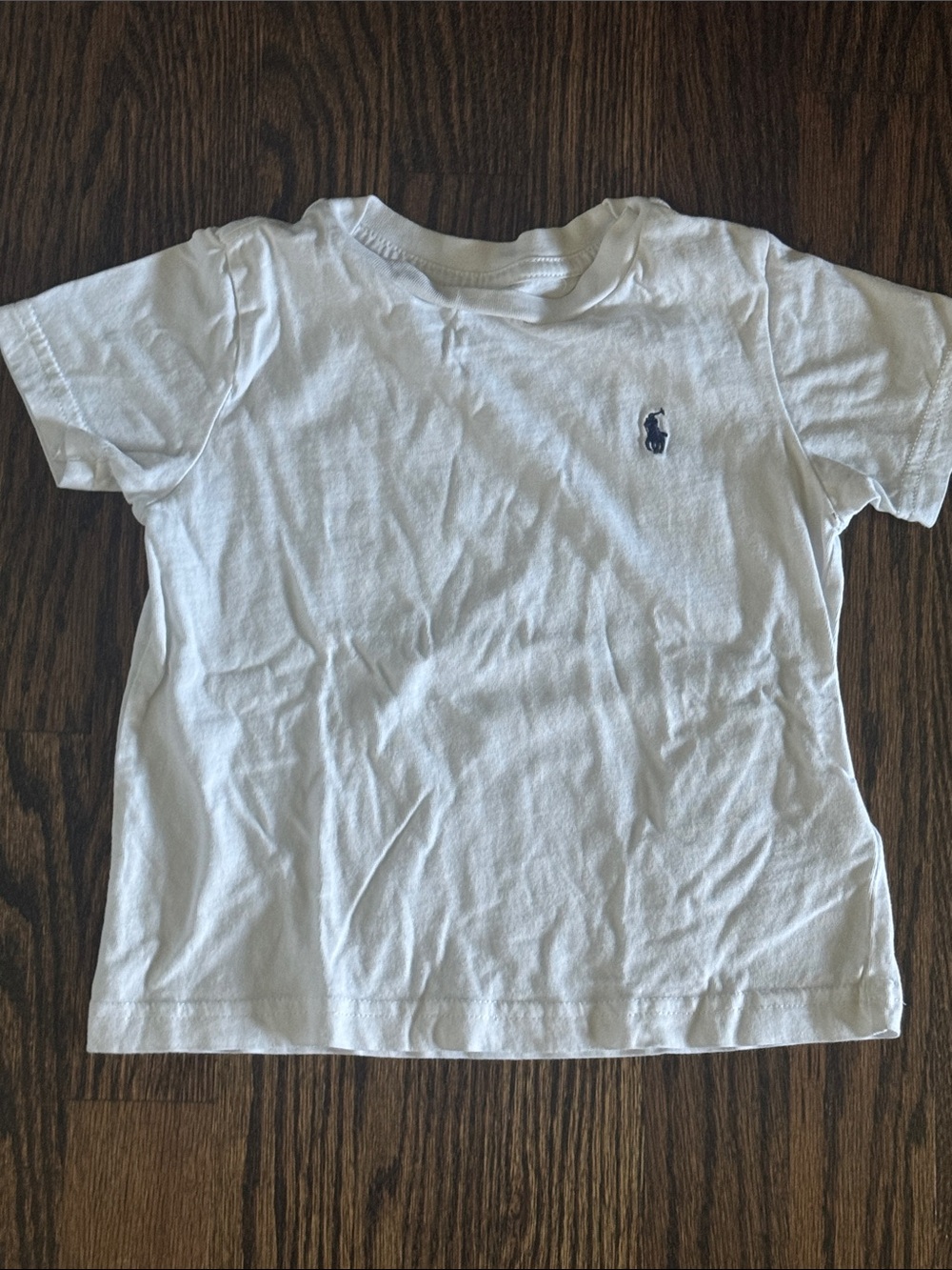 Polo Ralph Lauren White Crewneck Tee – toddler 2T